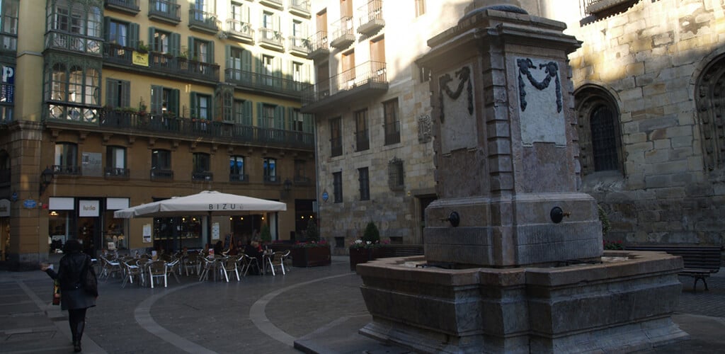 Plazuela de Santiago en Bilbao